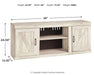 Ashley Express - Bellaby LG TV Stand w/Fireplace Option - DecorGalore4U