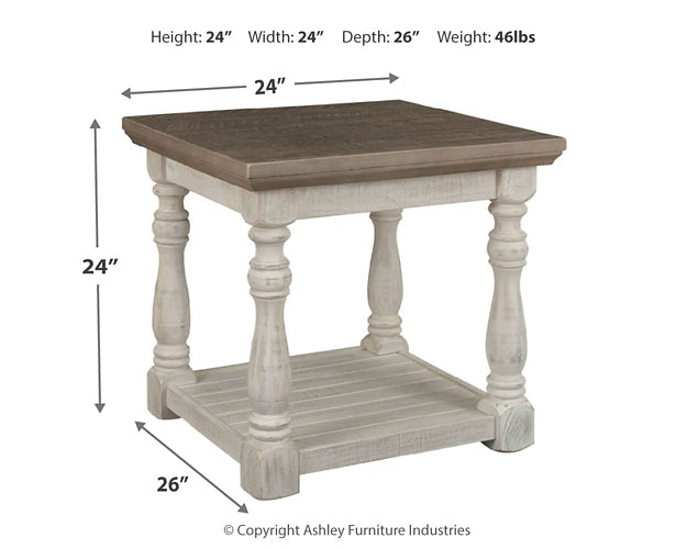 Ashley Express - Havalance Rectangular End Table - DecorGalore4U