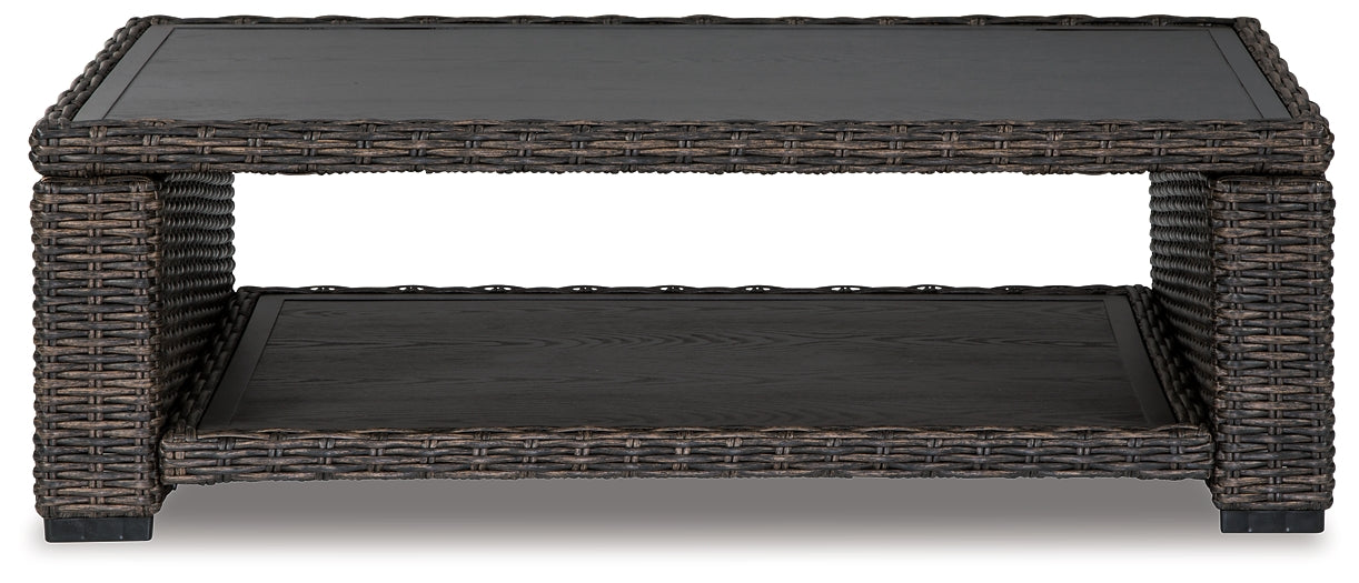 Ashley Express - Grasson Lane Rectangular Cocktail Table - DecorGalore4U