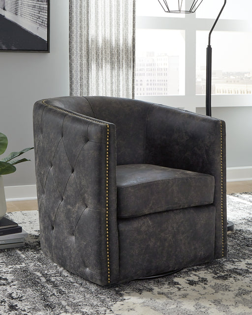 Ashley Express - Brentlow Swivel Accent Chair - DecorGalore4U