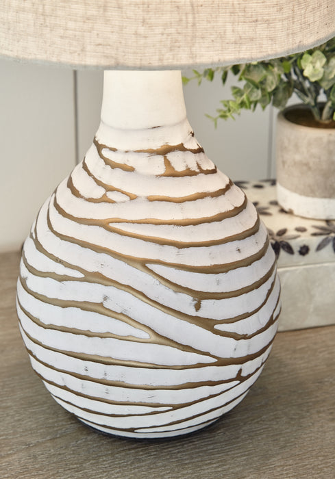 Ashley Express - Aleela Metal Table Lamp (1/CN) - DecorGalore4U