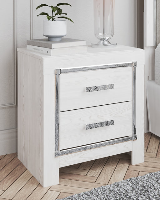 Ashley Express - Altyra Two Drawer Night Stand - DecorGalore4U