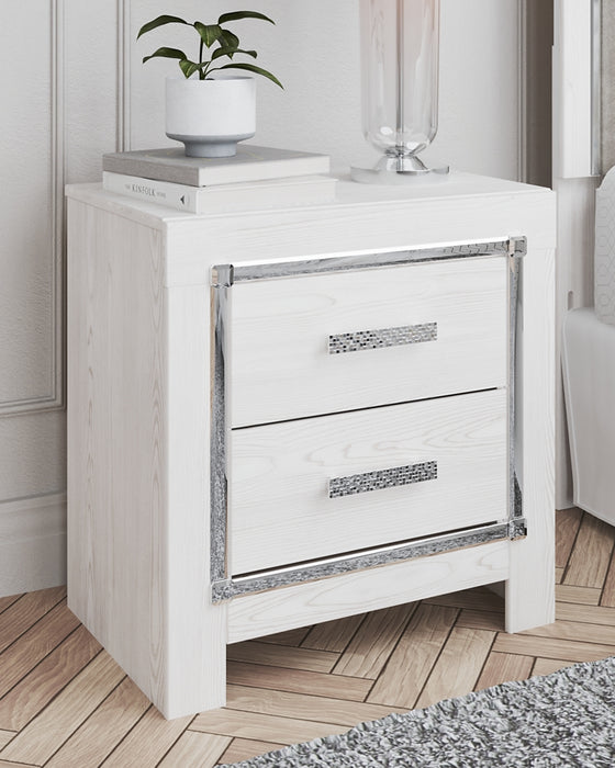 Ashley Express - Altyra Two Drawer Night Stand - DecorGalore4U