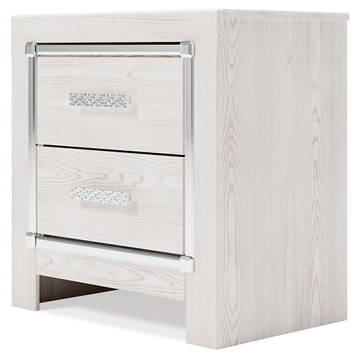 Ashley Express - Altyra Two Drawer Night Stand - DecorGalore4U