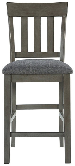 Ashley Express - Hallanden Upholstered Barstool (2/CN) - DecorGalore4U