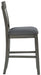 Ashley Express - Hallanden Upholstered Barstool (2/CN) - DecorGalore4U
