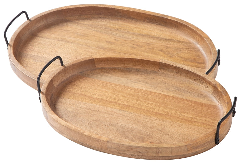 Ashley Express - Jocelyne Tray Set (2/CN) - DecorGalore4U