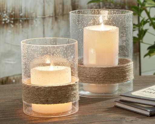 Ashley Express - Eudocia Candle Holder Set (2/CN) - DecorGalore4U