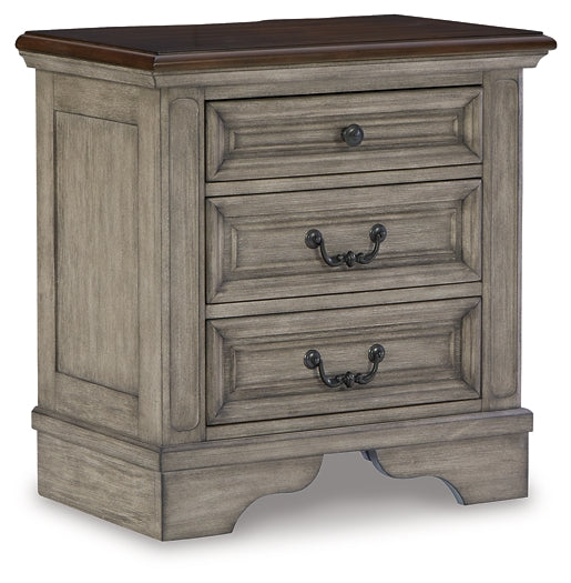Ashley Express - Lodenbay Three Drawer Night Stand - DecorGalore4U