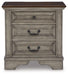 Ashley Express - Lodenbay Three Drawer Night Stand - DecorGalore4U