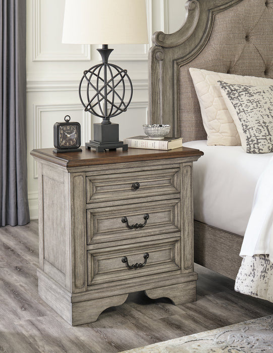 Ashley Express - Lodenbay Three Drawer Night Stand - DecorGalore4U