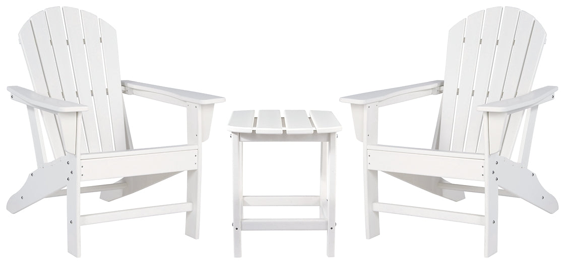 Ashley Express - Sundown Treasure 2 Outdoor Chairs with End Table