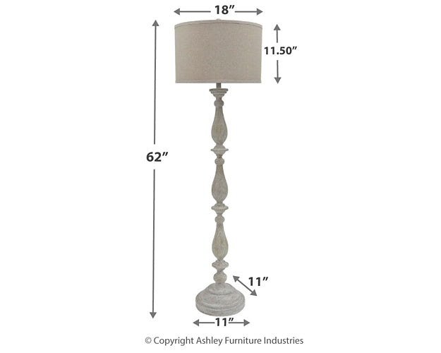 Ashley Express - Bernadate Poly Floor Lamp (1/CN) - DecorGalore4U