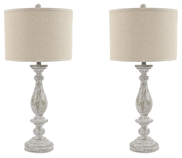 Ashley Express - Bernadate Poly Table Lamp (2/CN) - DecorGalore4U