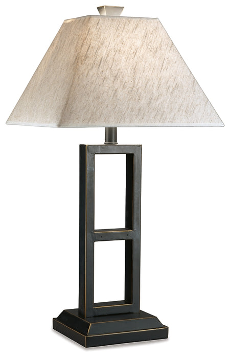 Ashley Express - Deidra Metal Table Lamp (2/CN) - DecorGalore4U