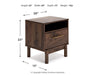 Ashley Express - Calverson One Drawer Night Stand - DecorGalore4U