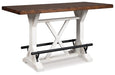 Ashley Express - Valebeck RECT Dining Room Counter Table - DecorGalore4U