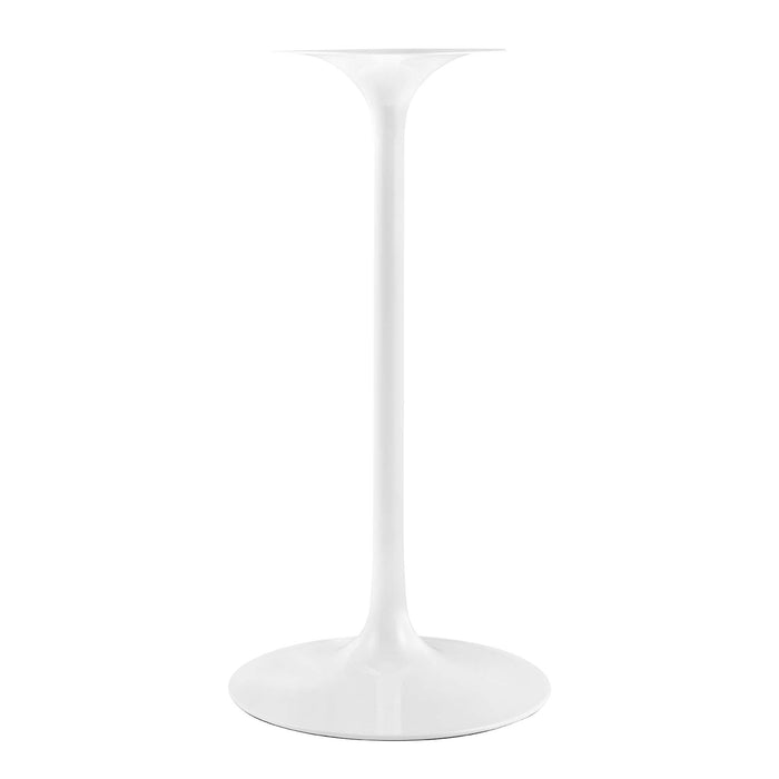 Lippa 28" Round Artificial Marble Bar Table by Modway