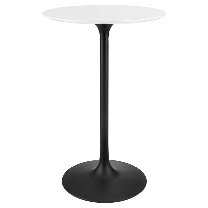 Lippa 28" Round Wood Bar Table by Modway