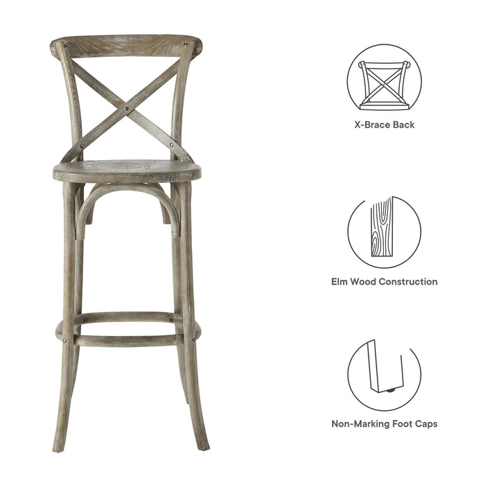 Gear Bar Stool by Modway