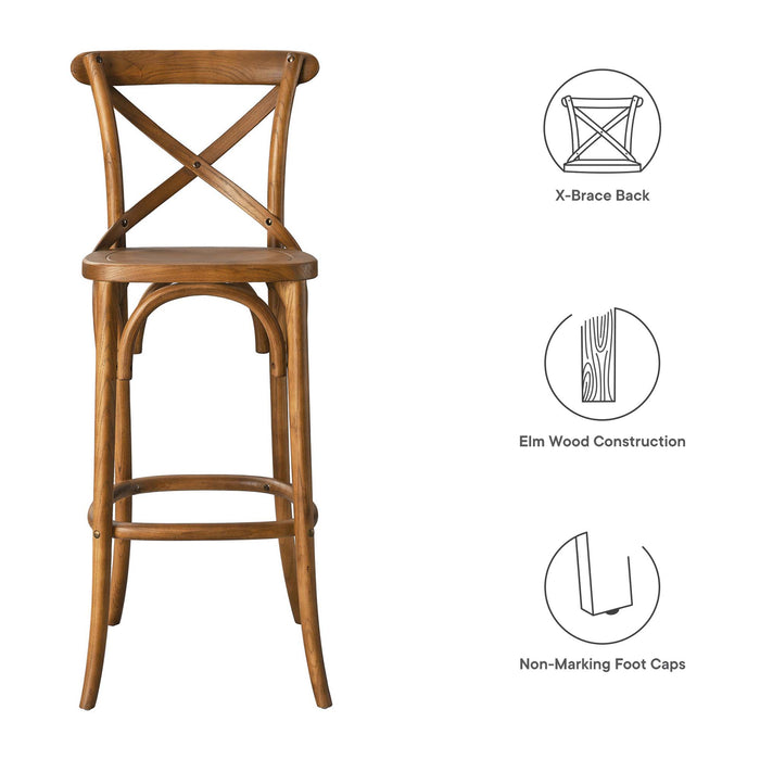 Gear Bar Stool by Modway