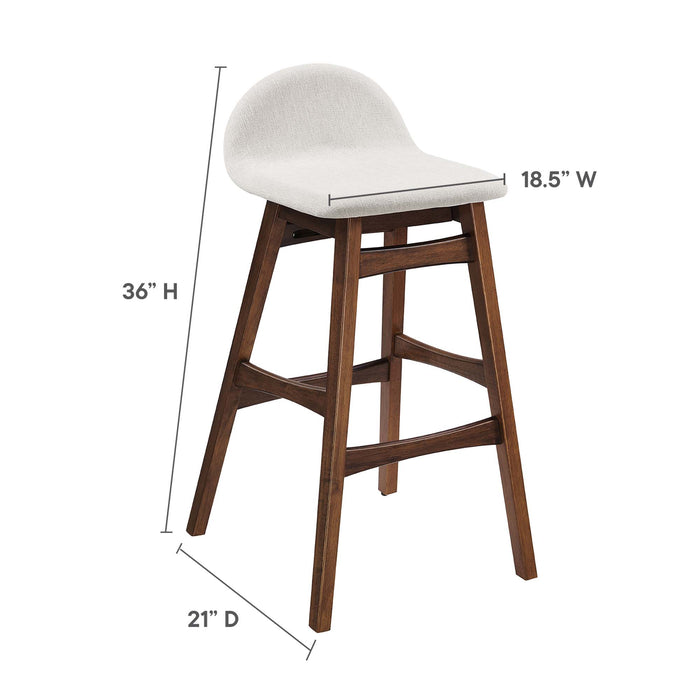 Juno Wood Bar Stool Set of 2 by Modway