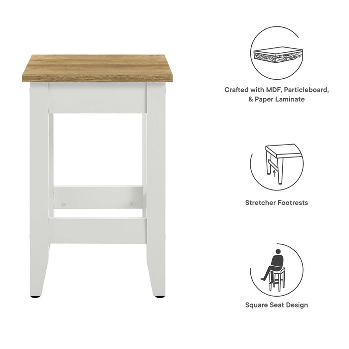 Sunbrook Kitchen Stool by Modway