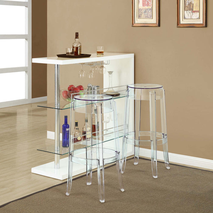 Casper Bar Stool Backless Set of 2 by Modway