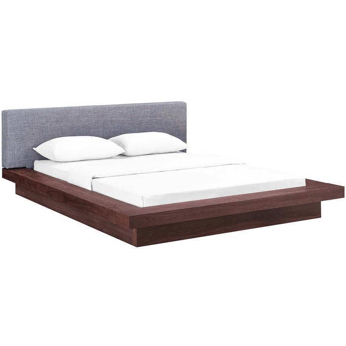 Freja Fabric Queen Platform Bed by Modway