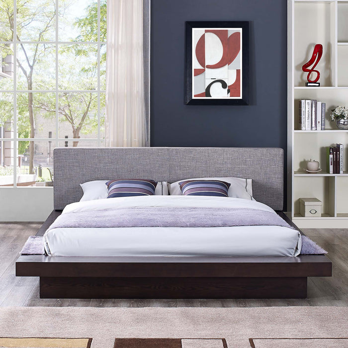 Freja Fabric Queen Platform Bed by Modway