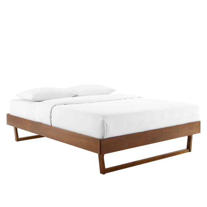 Billie Wood Twin Platform Bed Frame by Modway