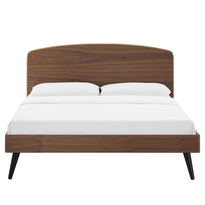 Bronwen Wood Queen Platform Bed by Modway