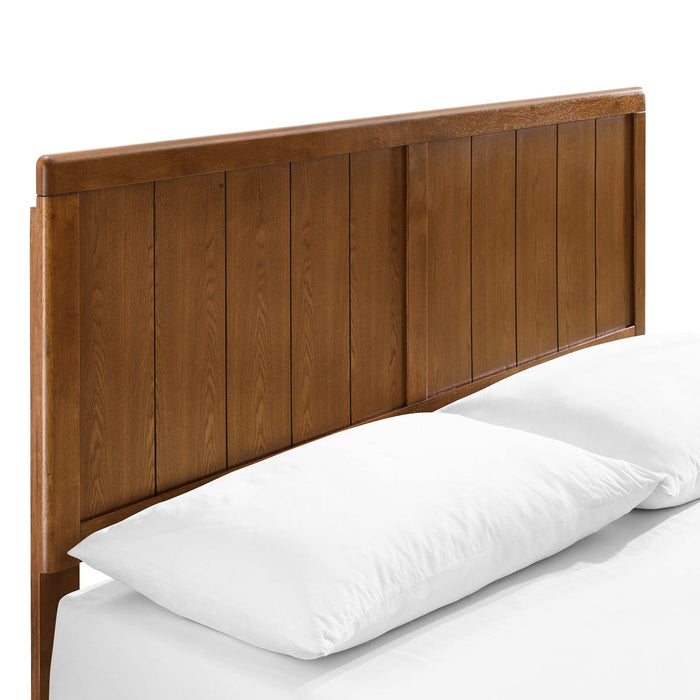 Alana Wood Queen Platform Bed With Angular Frame by Modway