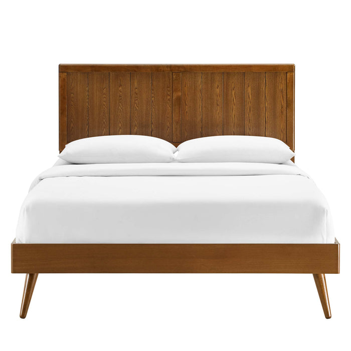 Alana Wood Queen Platform Bed With Splayed Legs by Modway