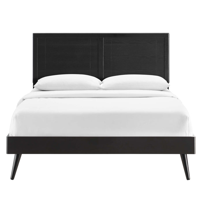 Marlee Wood Queen Platform Bed With Splayed Legs by Modway