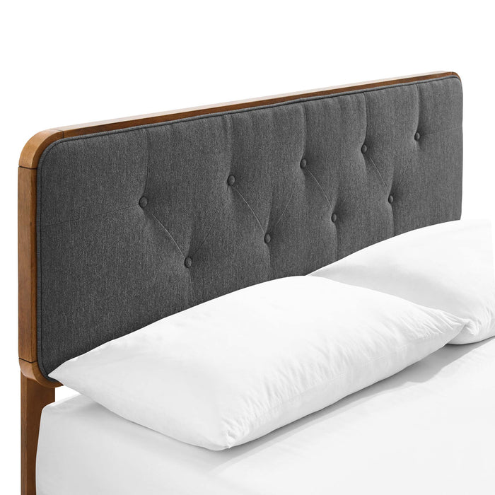 Bridgette Wood Full Platform Bed With Angular Frame by Modway