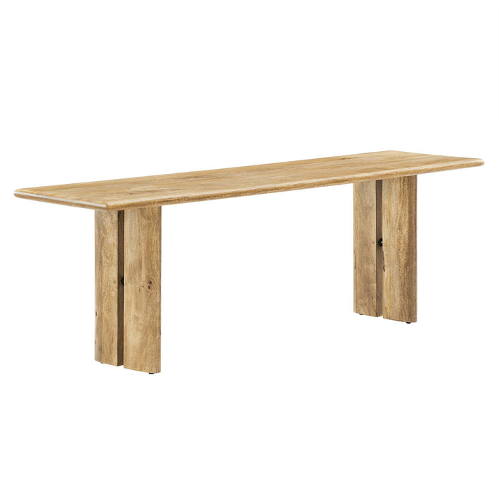 Amistad 58" Wood Bench by Modway