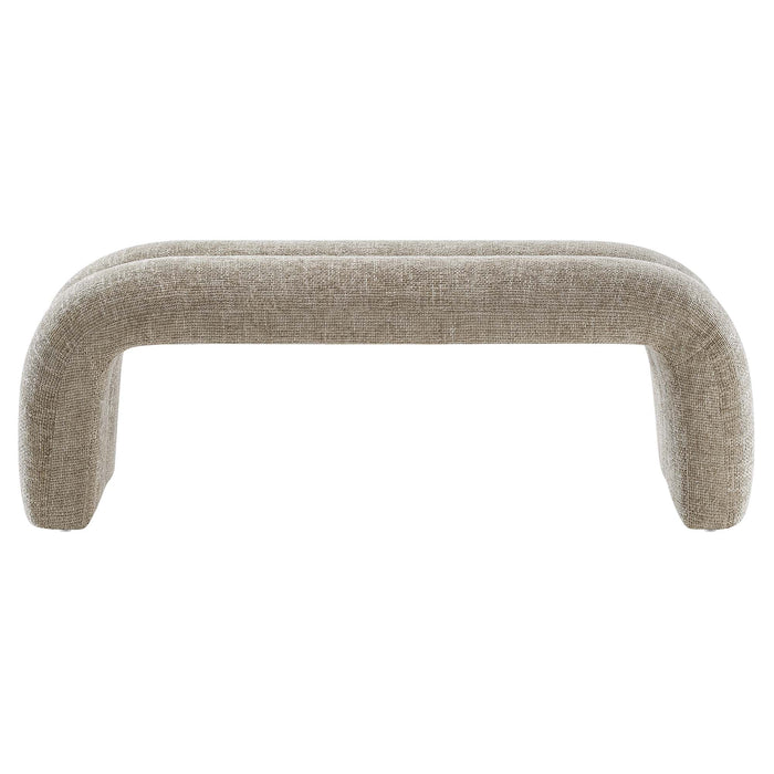 Dax 50.5" Chenille Upholstered Accent Bench by Modway