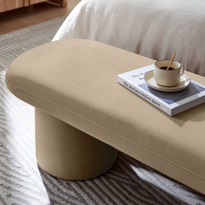 Orla Performance Velvet Bench by Modway