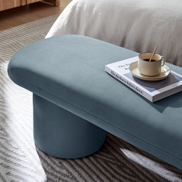 Orla Performance Velvet Bench by Modway