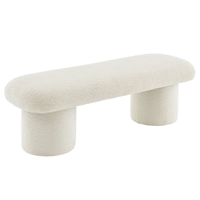 Orla Chenille Upholstered Bench by Modway