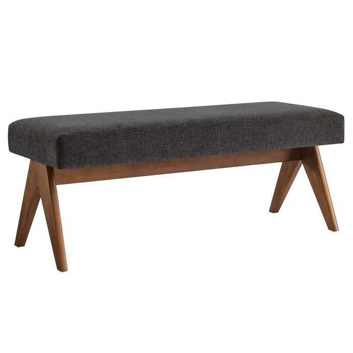 Lyra 47" Fabric Upholstered Bench by Modway