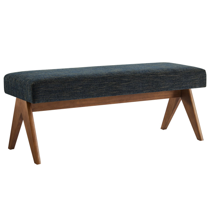 Lyra 47" Fabric Upholstered Bench by Modway