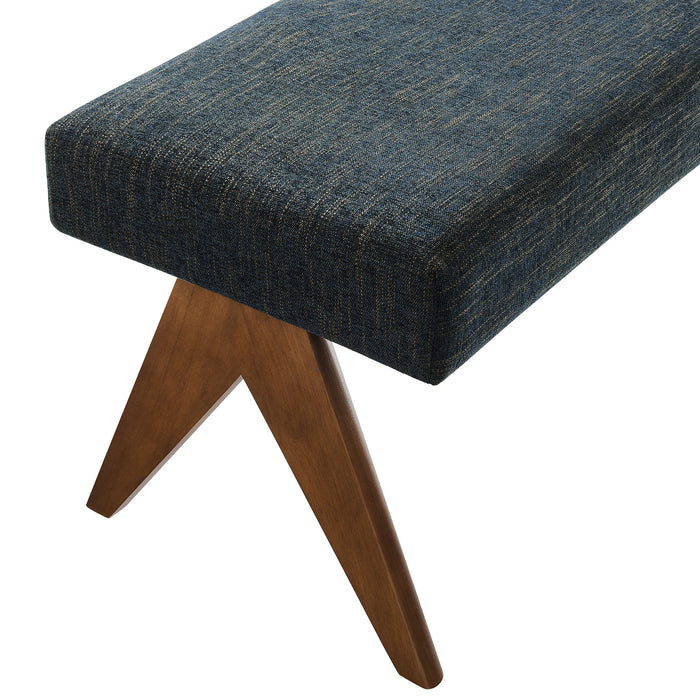 Lyra 47" Fabric Upholstered Bench by Modway