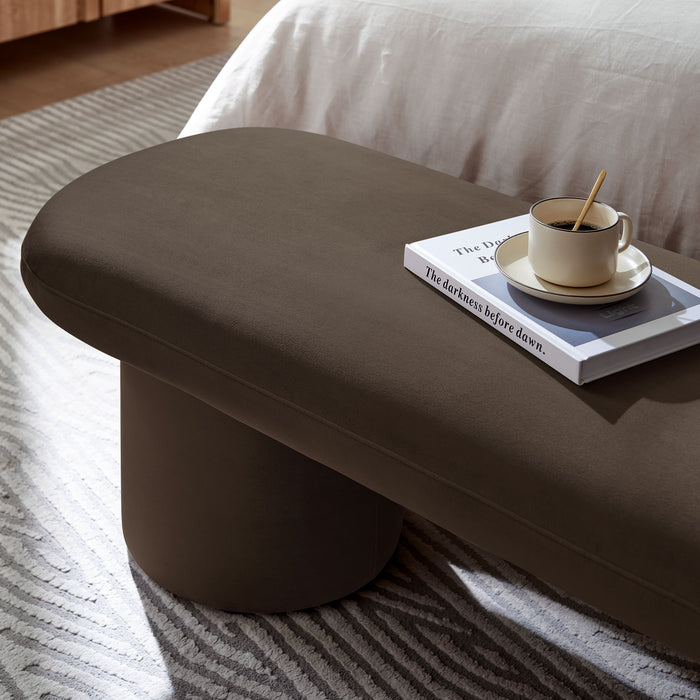 Orla Performance Velvet Bench by Modway