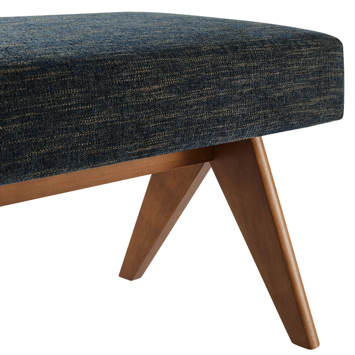 Lyra 63" Fabric Upholstered Bench by Modway