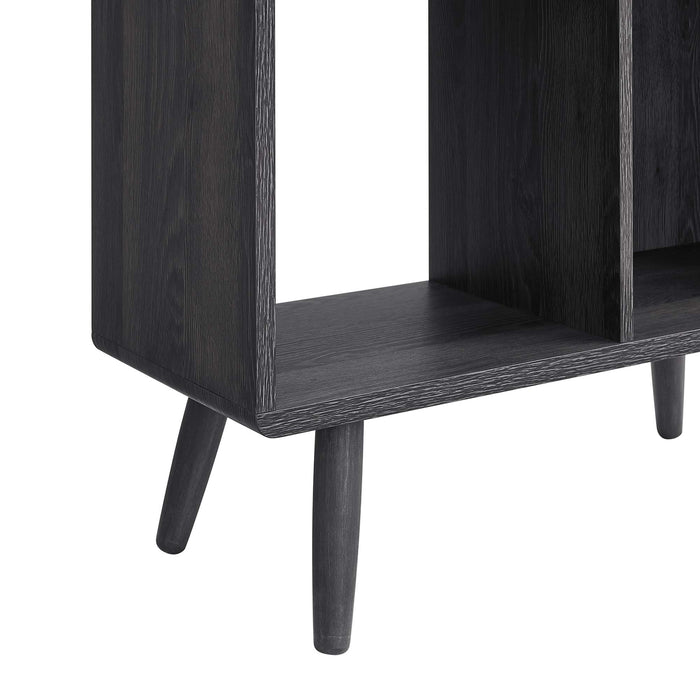 Transmit 5 Shelf Wood Grain Bookcase by Modway