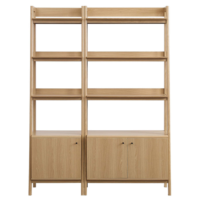 Bixby Wood Bookshelves Set of 2 by Modway