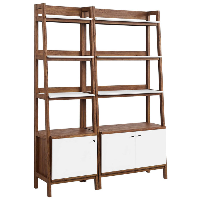 Bixby Wood Bookshelves Set of 2 by Modway