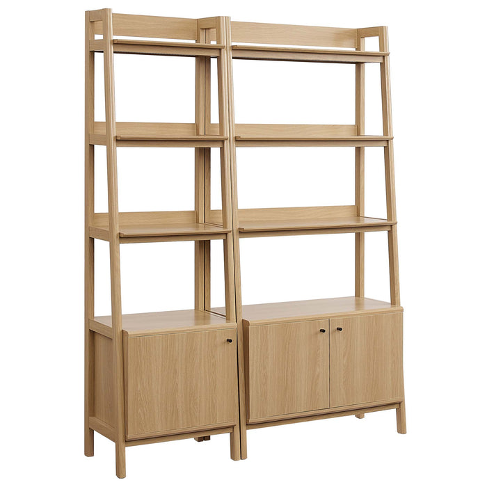 Bixby Wood Bookshelves Set of 2 by Modway